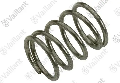 Vaillant Feder mit spiralförmigem Design, aus metallischem Material, geeignet für technische Anwendungen.